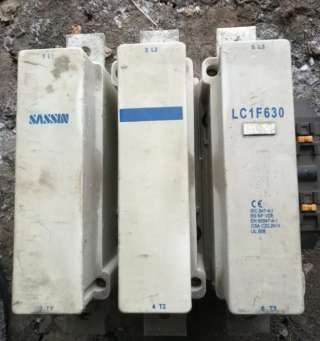 Контактор серии sassin LC1 F630, новый