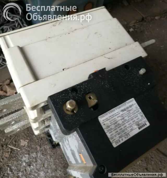 Контактор серии sassin LC1 F630, новый