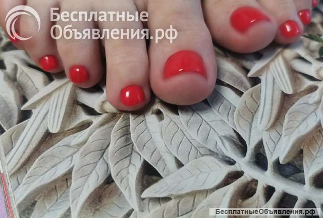Услуга в 4 руки маникюр и педикюр