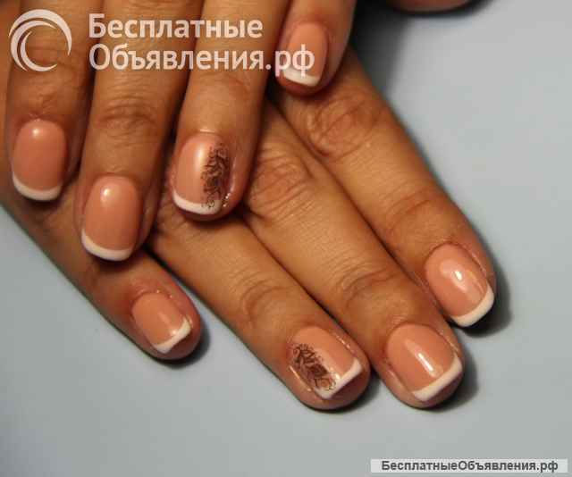 Услуга в 4 руки маникюр и педикюр