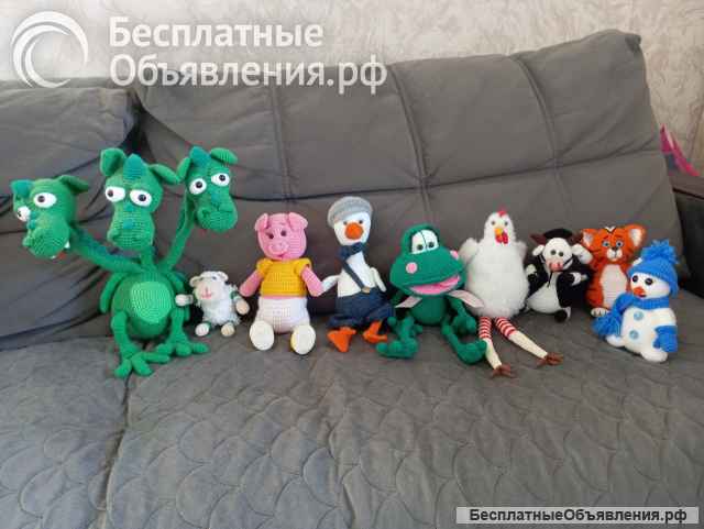Игрушки вязанные