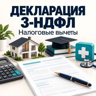Заполнение декларации 3-НДФЛ: вычеты, лечение, обучение, квартира
