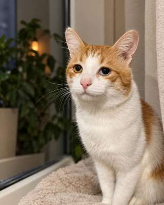 Котик в добрую семью
