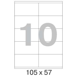 Самоклеящиеся этикетки Multilabel 105х57