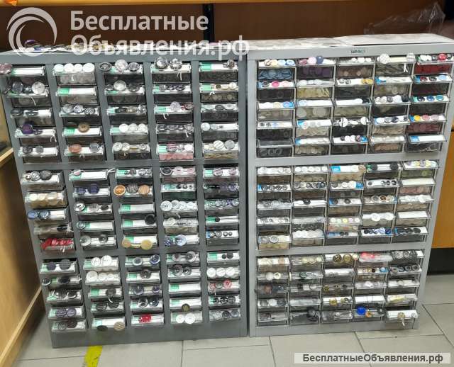 Стенд для хранения пуговиц 75 отделений Б/У