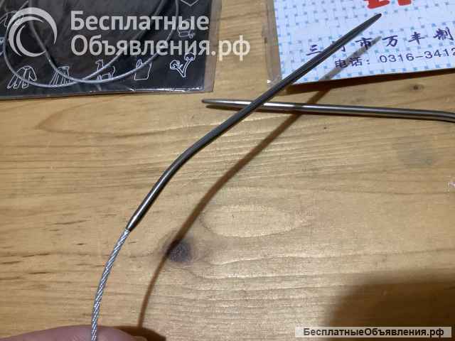 Круговые стальные спицы длиной 43 см