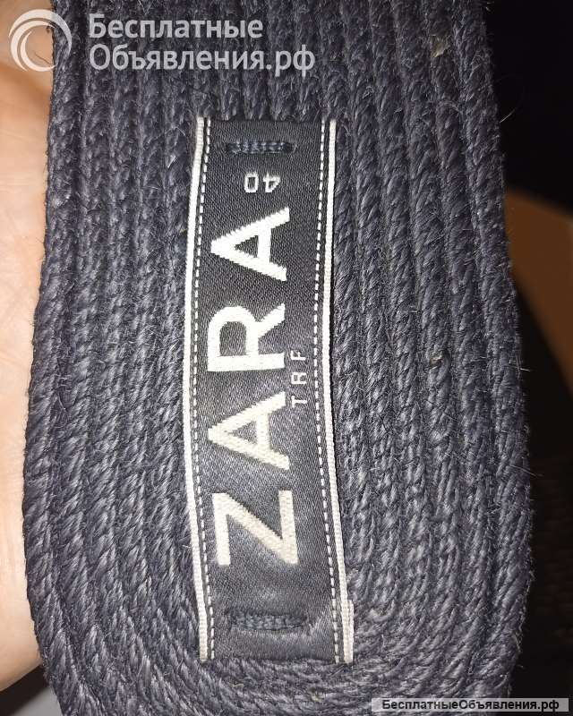 Женские шлёпанцы ZARA