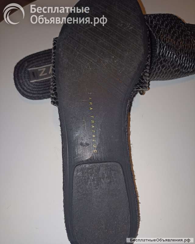 Женские шлёпанцы ZARA