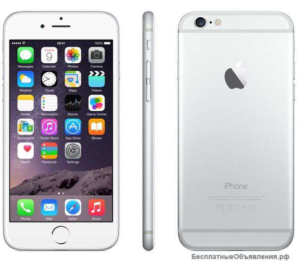 Apple iPhone 6 128gb silver Ростест