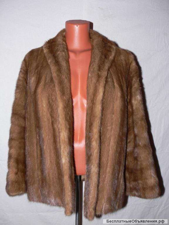 Норковый полушубок