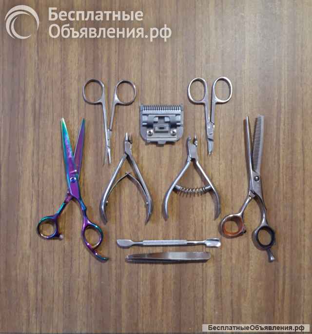 Обучение заточке маникюрных и парикмахерских инструментов