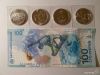 Комплекты памятных монет 25 рублей и купюр 100 руб