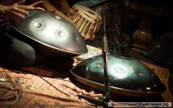 Обучение на Hand Pan с 22 января в мастерской Альгамбра