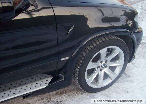 БМВ X5 серии в кузове Е53 Расширители передних арок GT (пара)