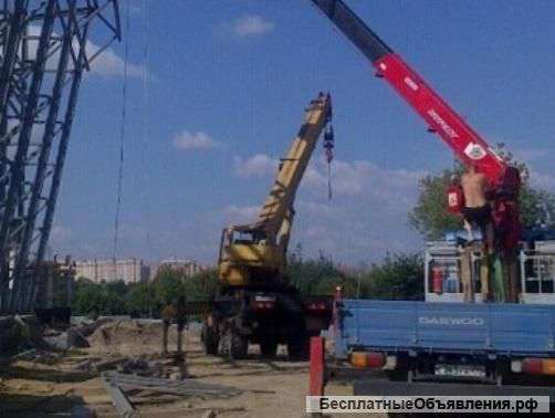 Кран манипулятор, грузоперевозки