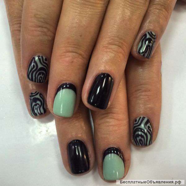 Аппаратный маникюр+shellac=600р