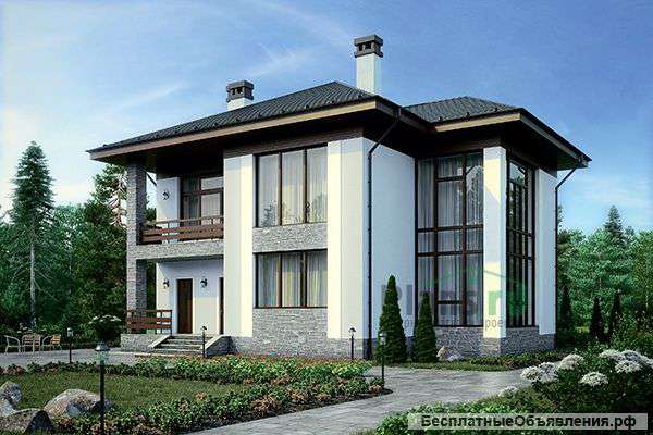Участки с фундаментами у реки