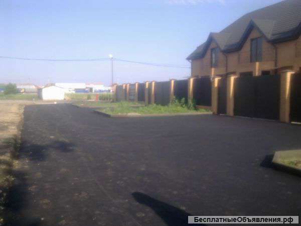 Укладка асфальта, благоустройство территории