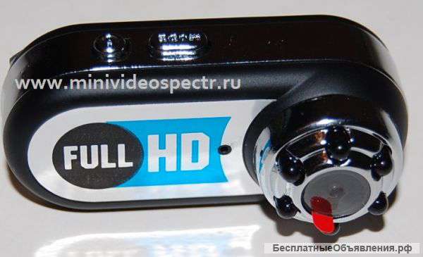 Портативная миникамера с мощным аккумулятором и работой до 50 часов без сети