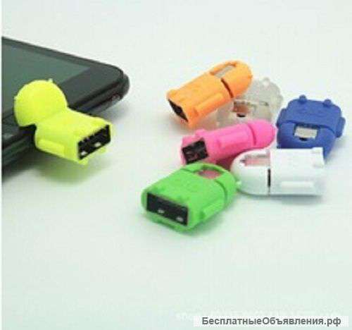 Micro USB адаптер USB для смартфона и планшета