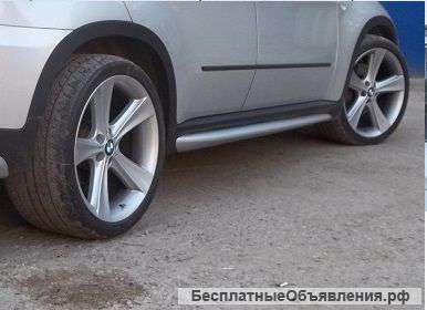 Накладки на пороги Performance для БМВ X5 серии в кузове Е70