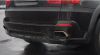 BMW X5 серии в кузове Е70. Накладка на задний бампер HR