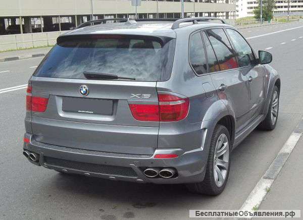 BMW X5 серии в кузове Е70. Задний бампер Lumma Style (LS)