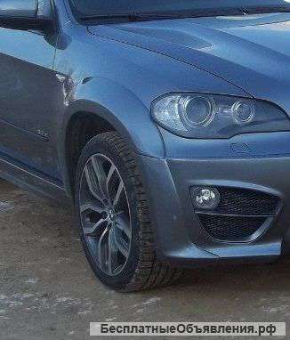 BMW X5 серии в кузове Е70. Расширители передних арок Lumma Style (LS)