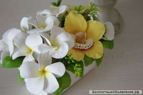 Букет из цветов ручной работы " Лонг Айленд "