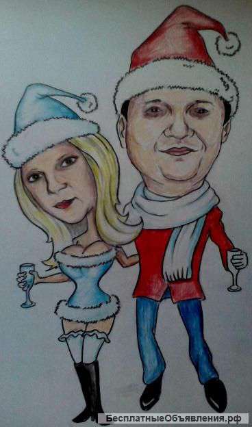 Шаржисты для веселого праздника в Пензе