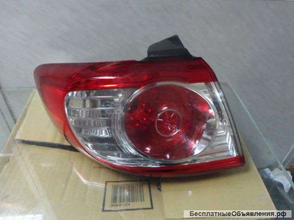 Фонарь левый hyundai santa fe 2009- б/у оригинал