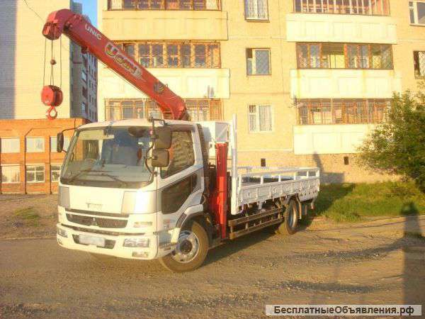 Услуги манипулятора. Аренда манипулятора в Уфе