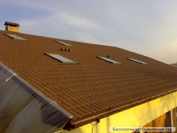 Кровельные услуги. Кровля мягкая наплавляемая, гидроизоляция: фундамент, цоколь ,санузлы и т.д.