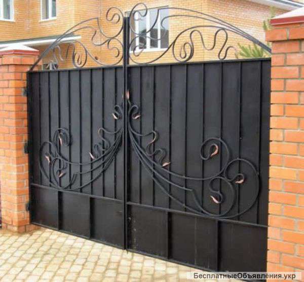 Заборы из проф-листа, еврозаборы