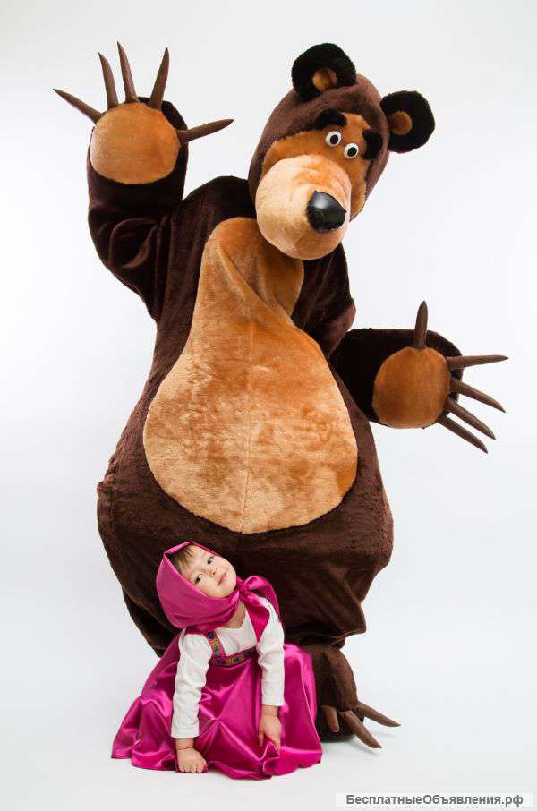 Медведь из Маши - ростовая кукла