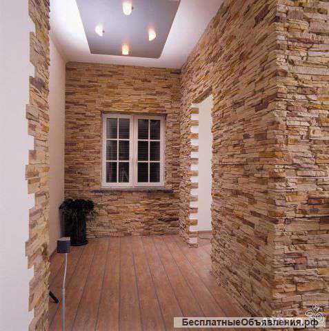 Интерьерный искусственный камень на основе модифицированного гипса - это элитный облицовочный матери