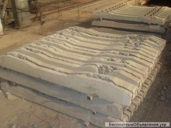 Бут. Битые шпали железобетонные типа СБЗ