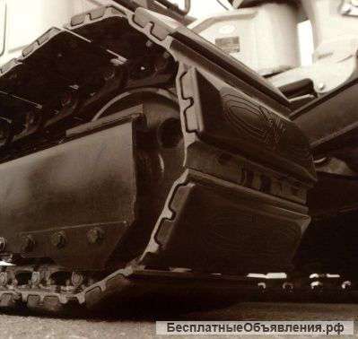 Резиновые накладки на металлические гусеницы