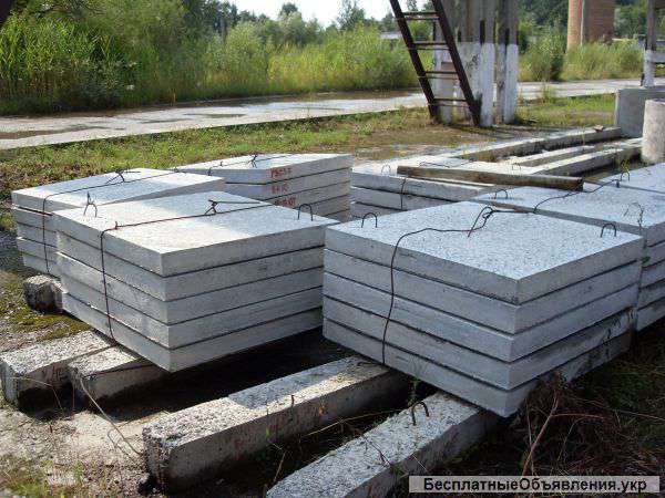 Плиты тротуарные 6П6-1 (армированные)