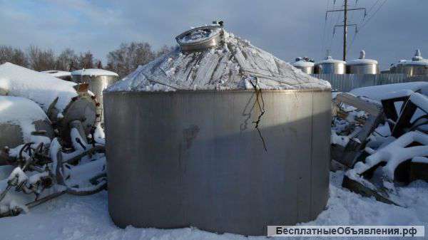 Емкость нержавеющая, объем 12 куб.м.