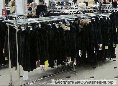 Трубные сборно-разборные системы вешал для шуб