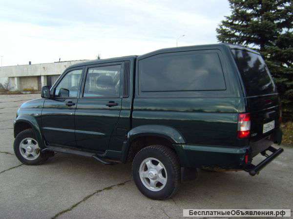 Кунг на УАЗ Патриот Пикап