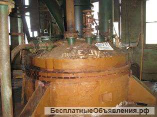 Химический реактор 16м3; 10м3 сталь 12х18н10т