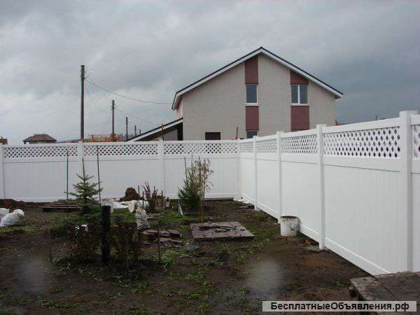 Забор ПВХ