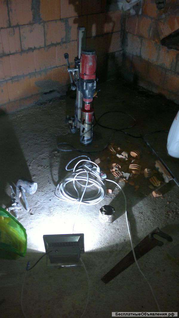 Алмазное бурение(сверление)