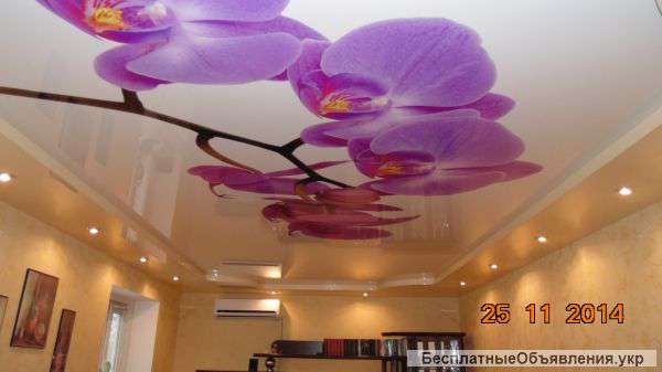 Натяжные потолки