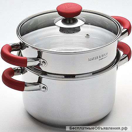 Мантоварка (18см, 3 предмета) арт.21442