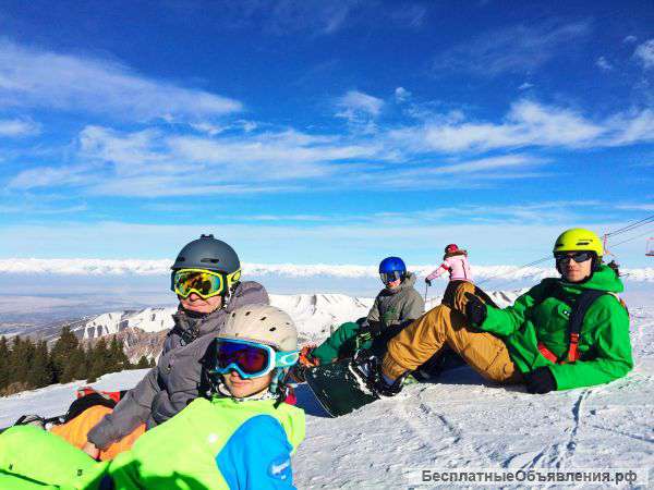 Веселая тусовка в горах. Каталка и отдых. Тянь-Шань