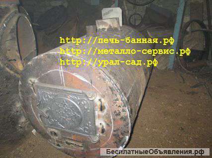 Печь отопительная с водяным контуром