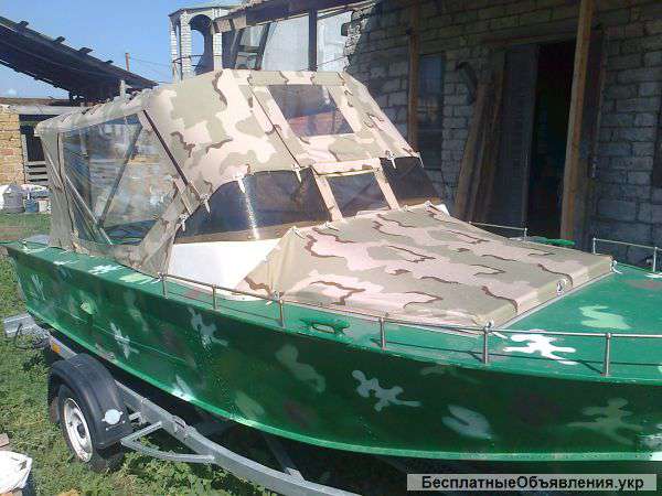 Тенты, салоны на катера, лодки, яхты. Пошив.